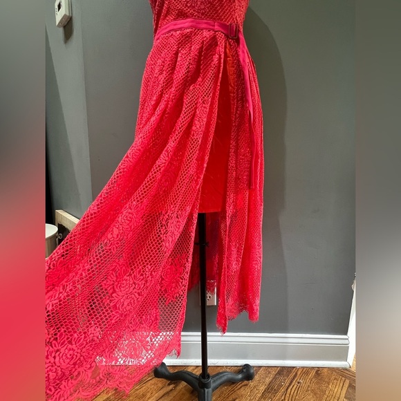 NWT Free People Size 10 Matchpoint Midi Dress Deep V-Neck Sleeveless - Picture 4 of 13